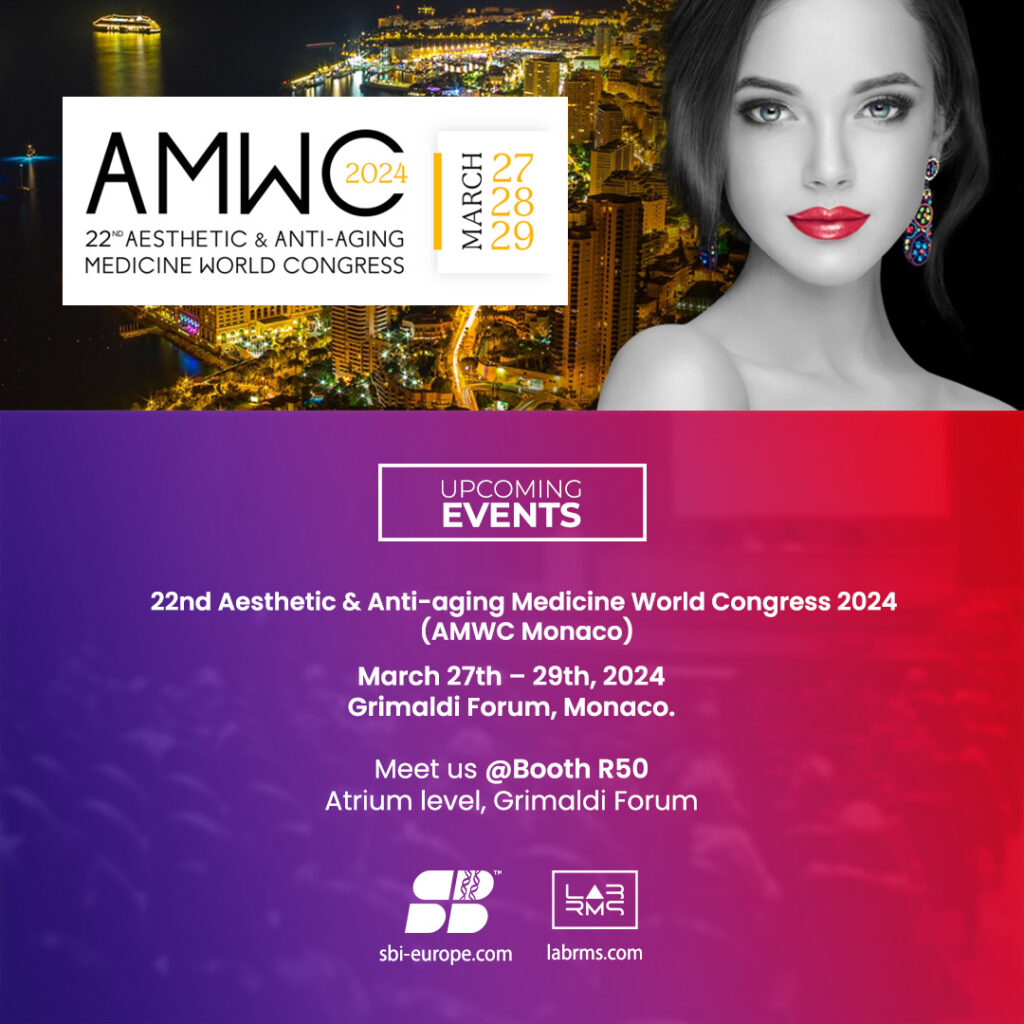 LAB RMS will be at the 22nd Aesthetic & Anti-aging Medicine World Congress 2024 (AMWC Monaco)